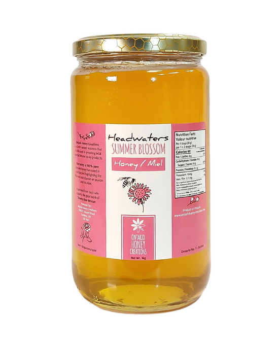 Headwaters Summer Blossom Honey 1kg