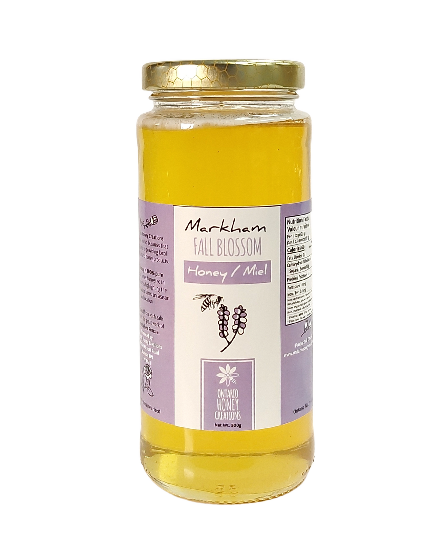 Markham Fall Blossom Honey 500g