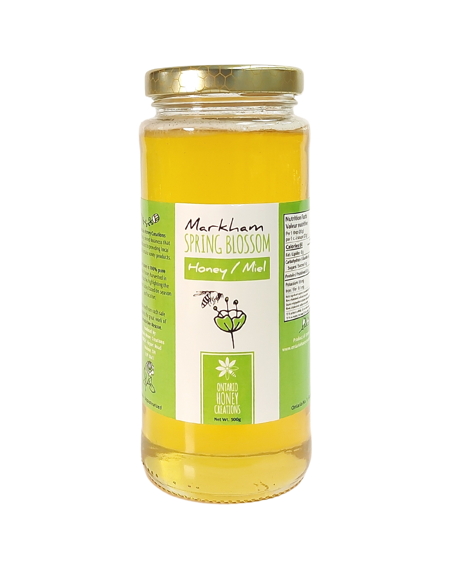 Markham Spring Blossom Honey 500g
