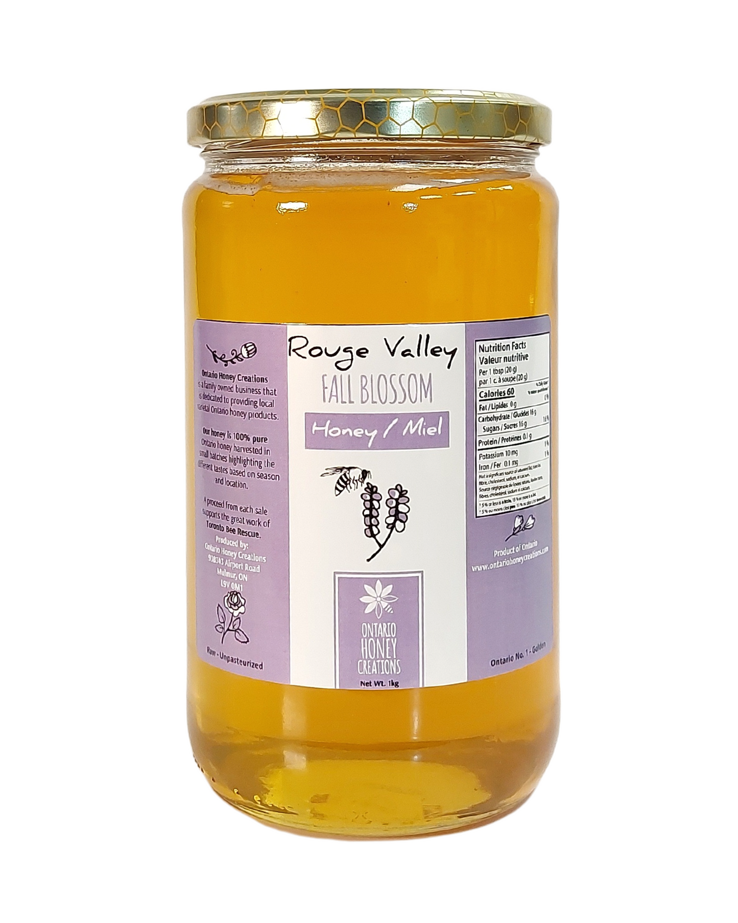 Rouge Valley Summer Fall Honey 1kg