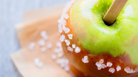 Green Honey Caramel Apple