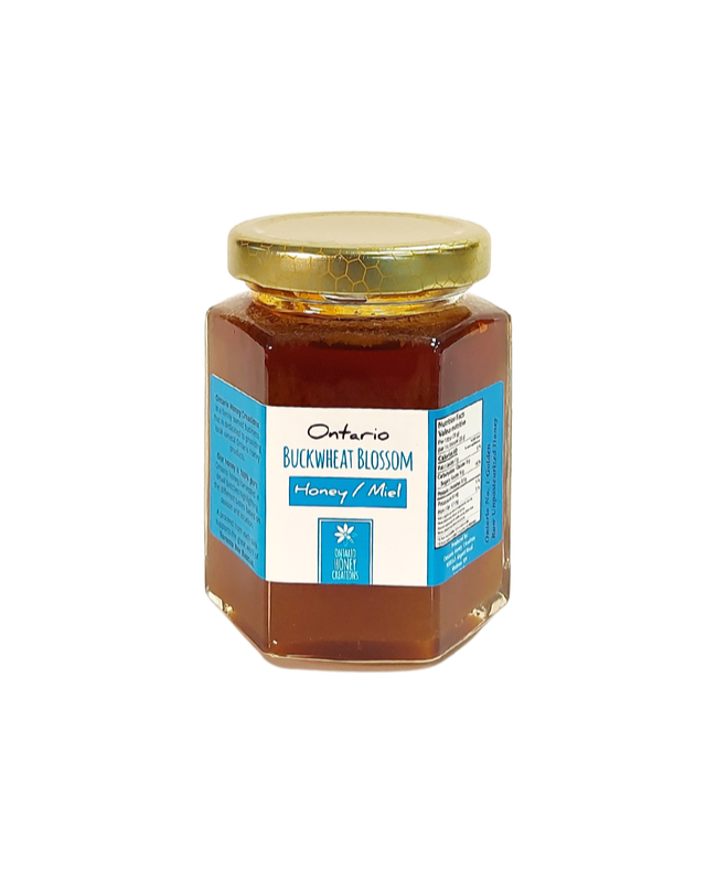 250g Raw Ontario Buckwheat Honey