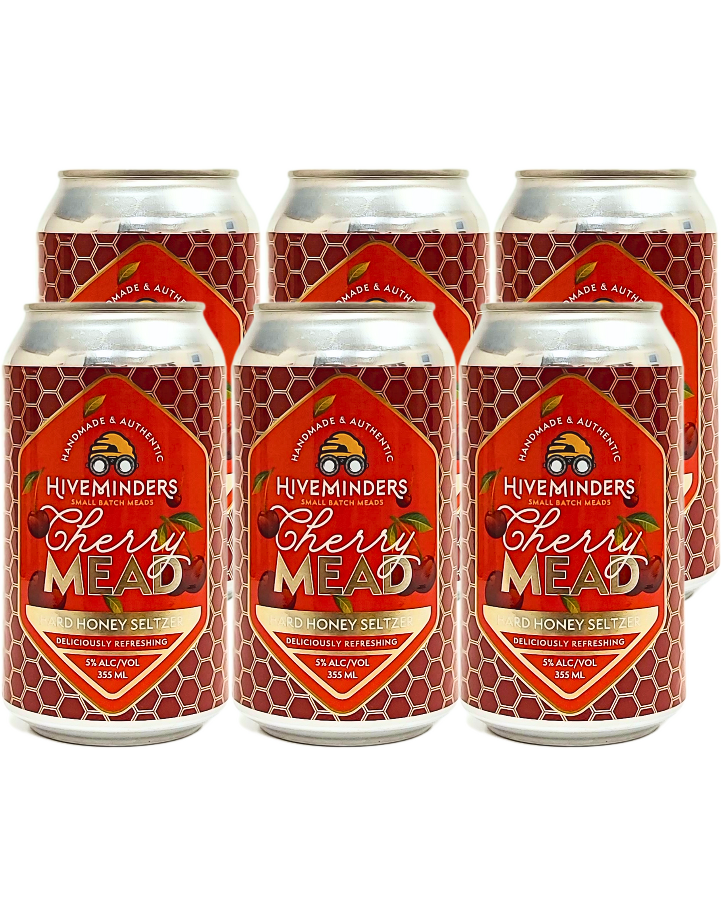 Cherry Hard Honey Seltzer 6-Pack