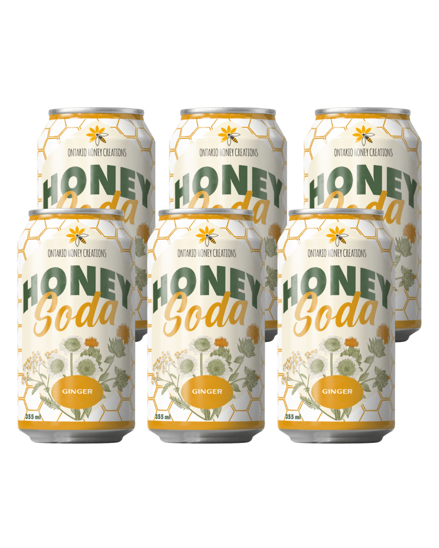 Ginger Honey Soda 6-Pack