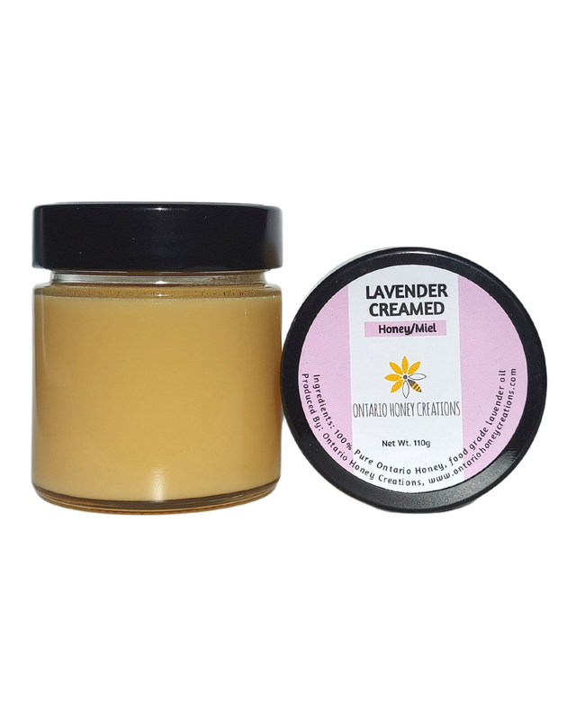 Lavender Creamed Honey