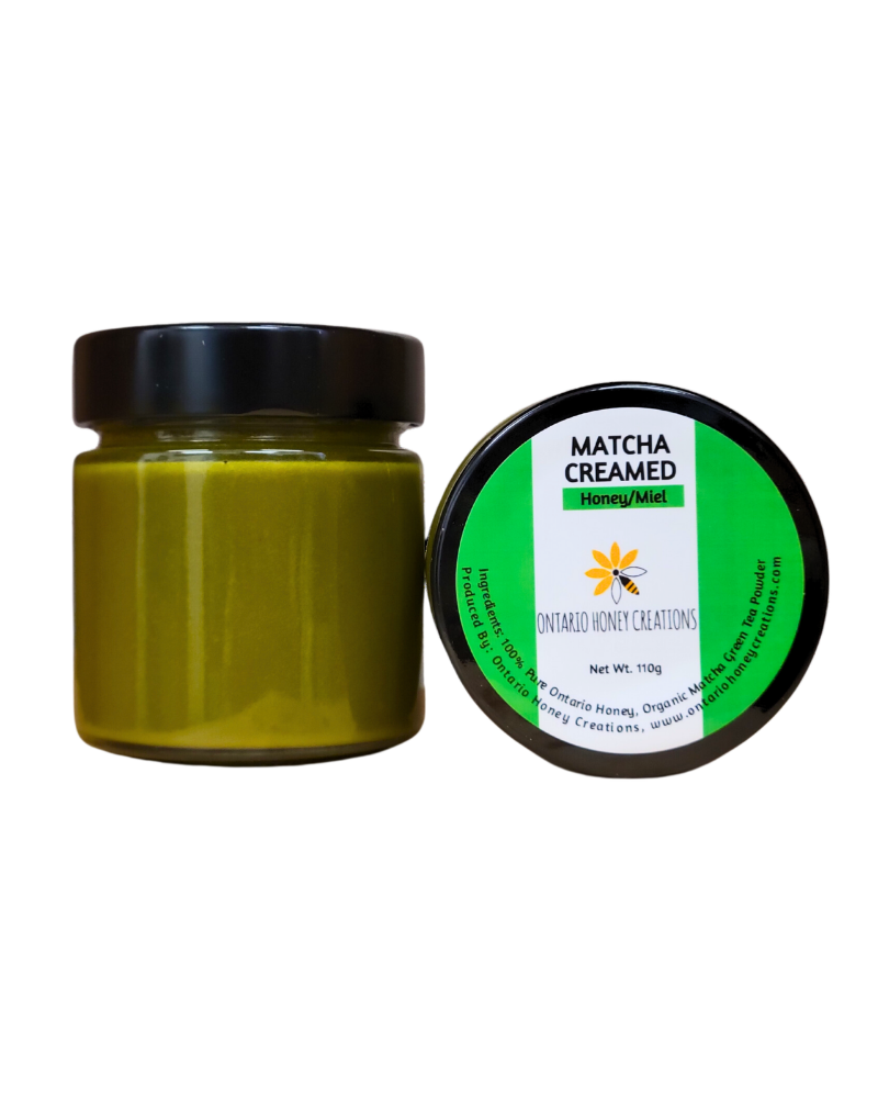 Matcha Creamed Honey