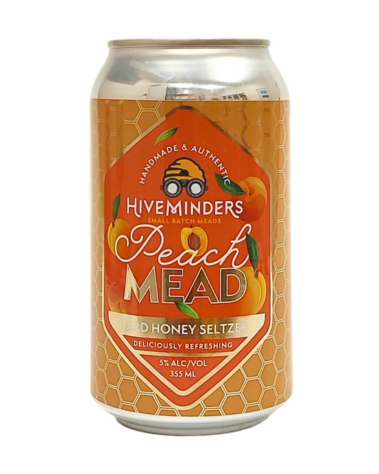 Peach Hard Honey Seltzer 6-Pack