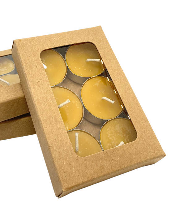 Beeswax Tealights