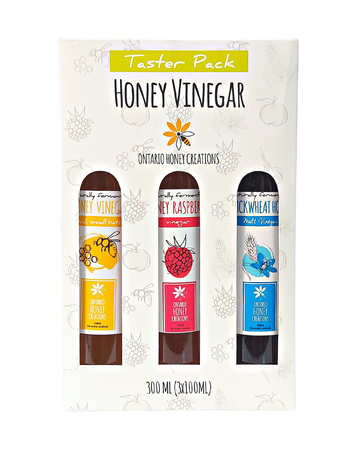 Honey Vinegar Taster Pack