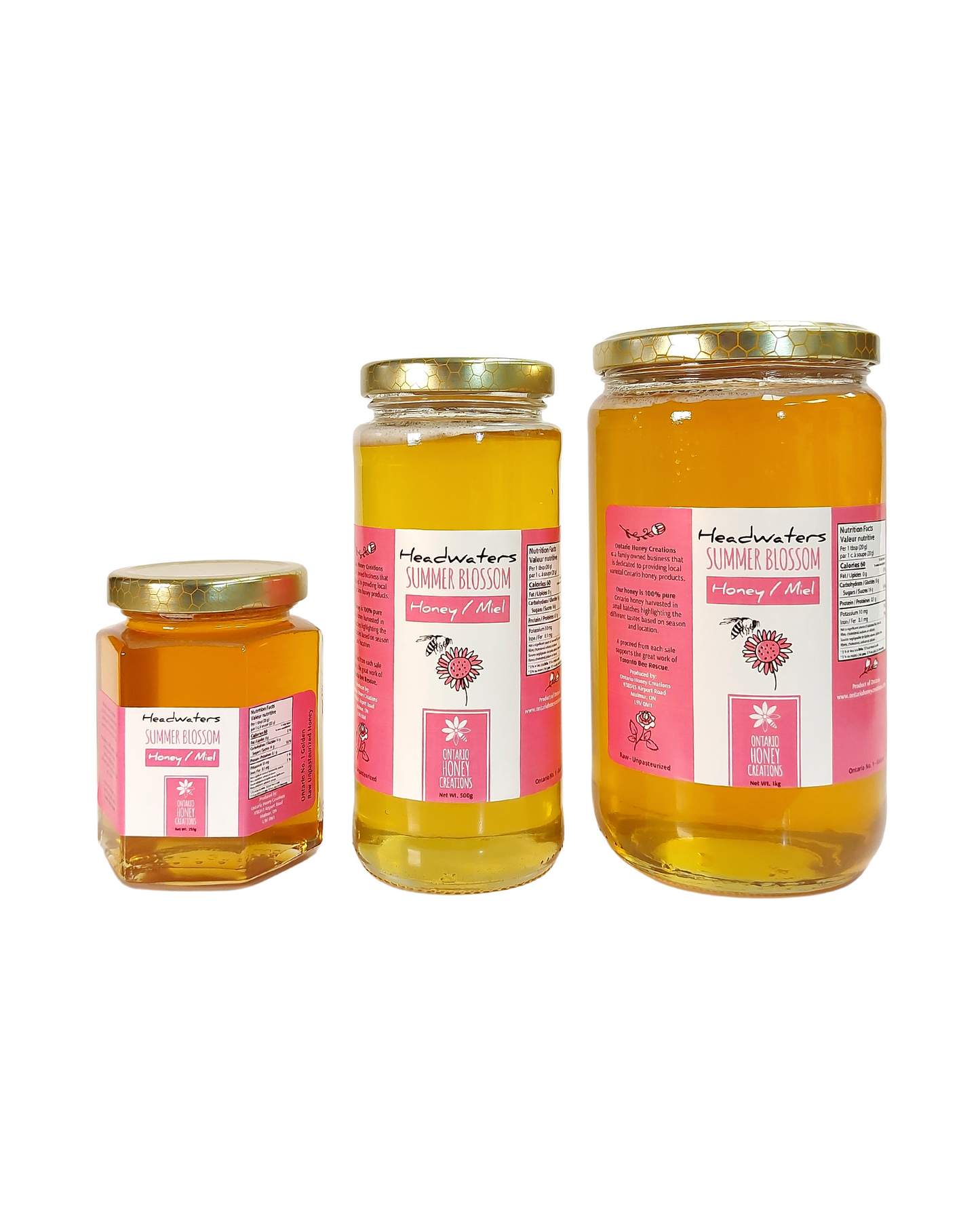 Headwaters Summer Blossom Honey Collection