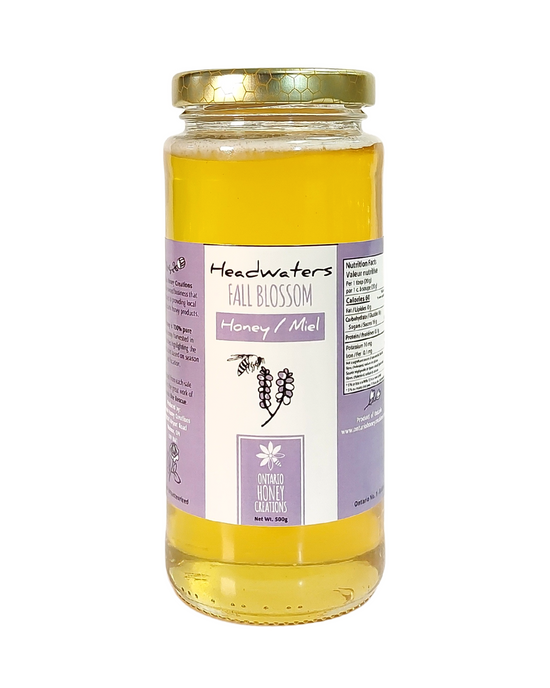 Headwaters Fall Blossom Honey 500g