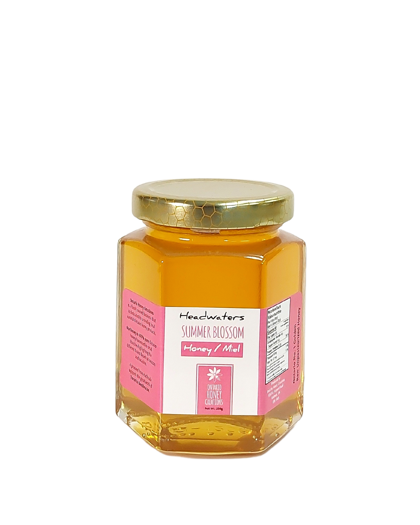 Headwaters Summer Blossom Honey 250g