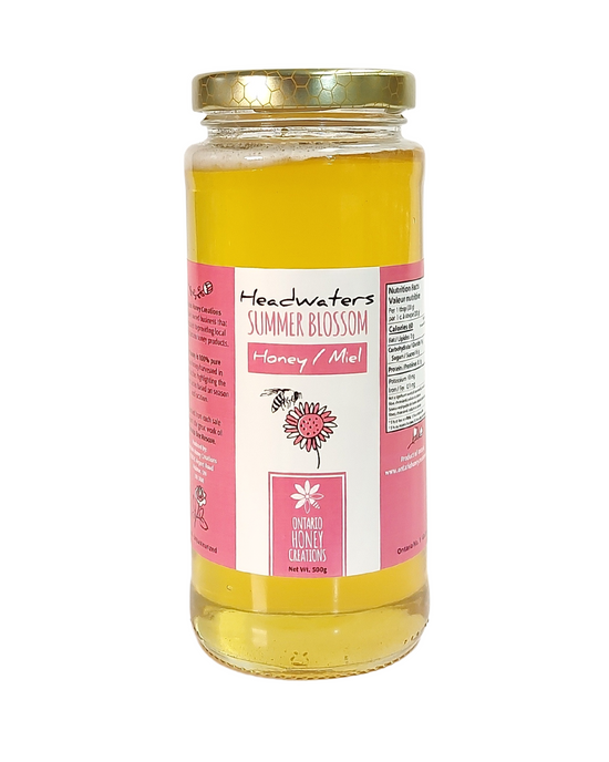 Load image into Gallery viewer, Headwaters Summer Blossom Honey 500g
